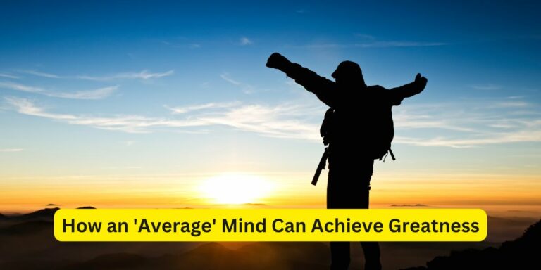 Mind Can Achieve Greatness