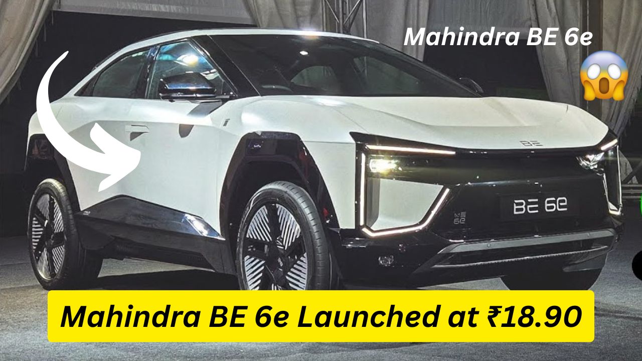 Mahindra BE 6e Launched