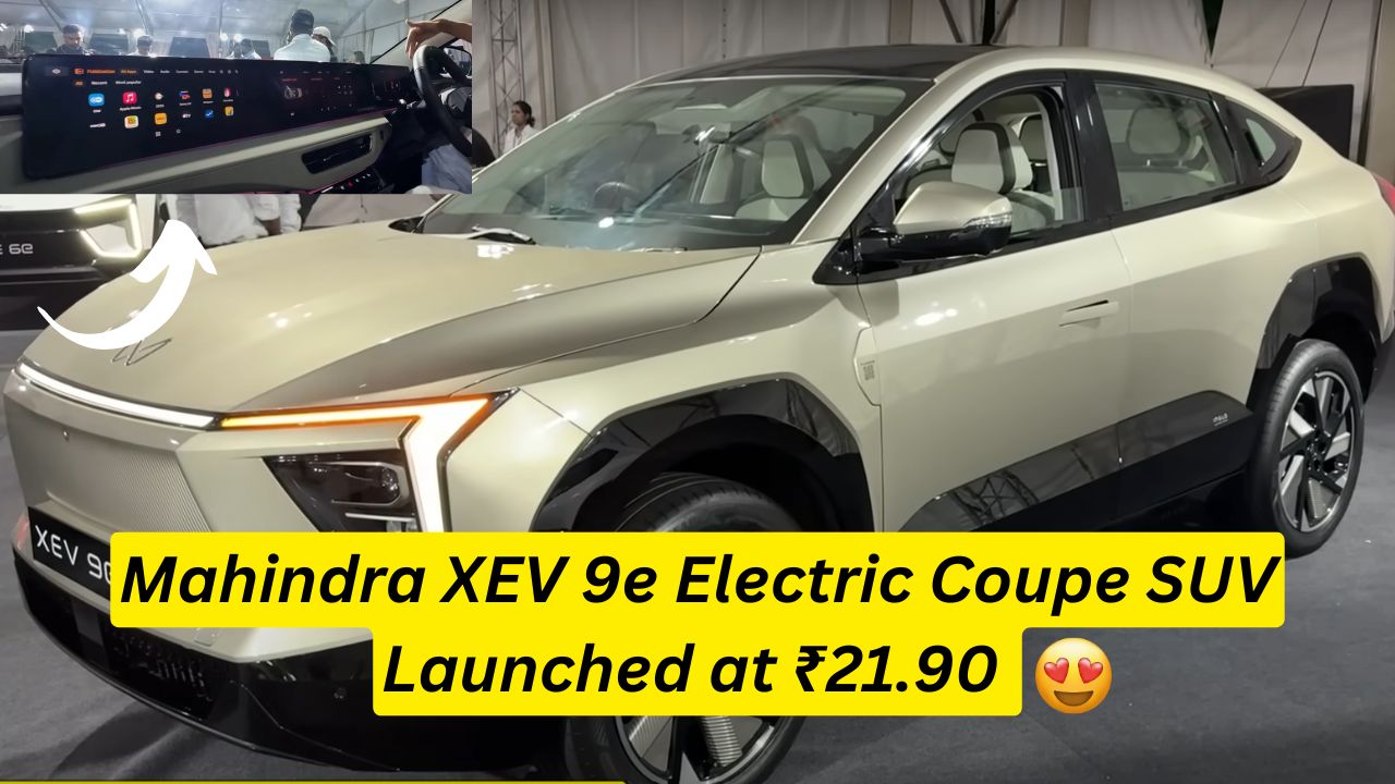 Mahindra XEV 9e Electric Coupe SUV Launched