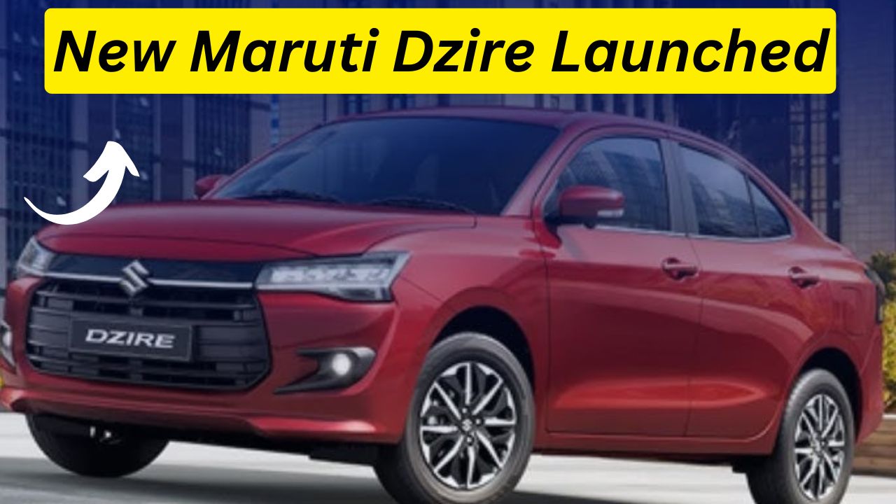 New Maruti Dzire Launched