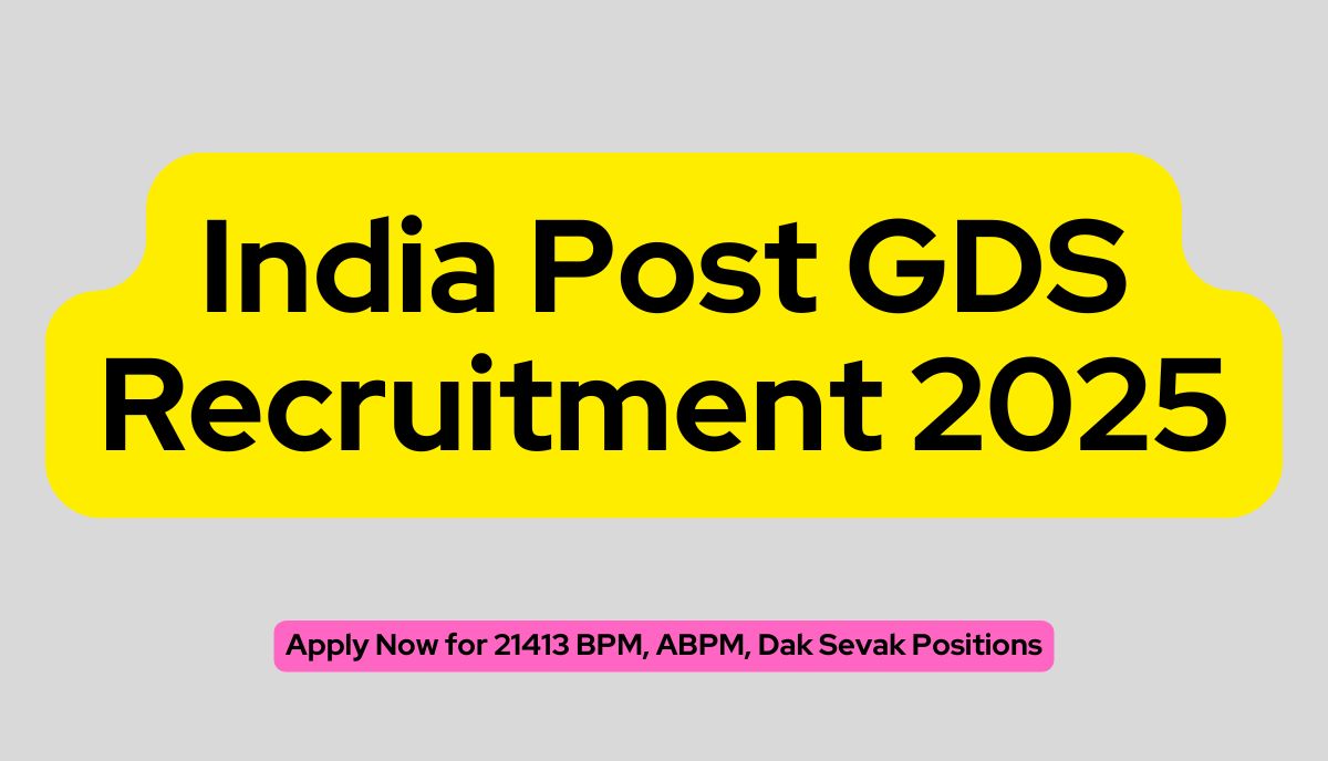 India Post GDS Recruitment